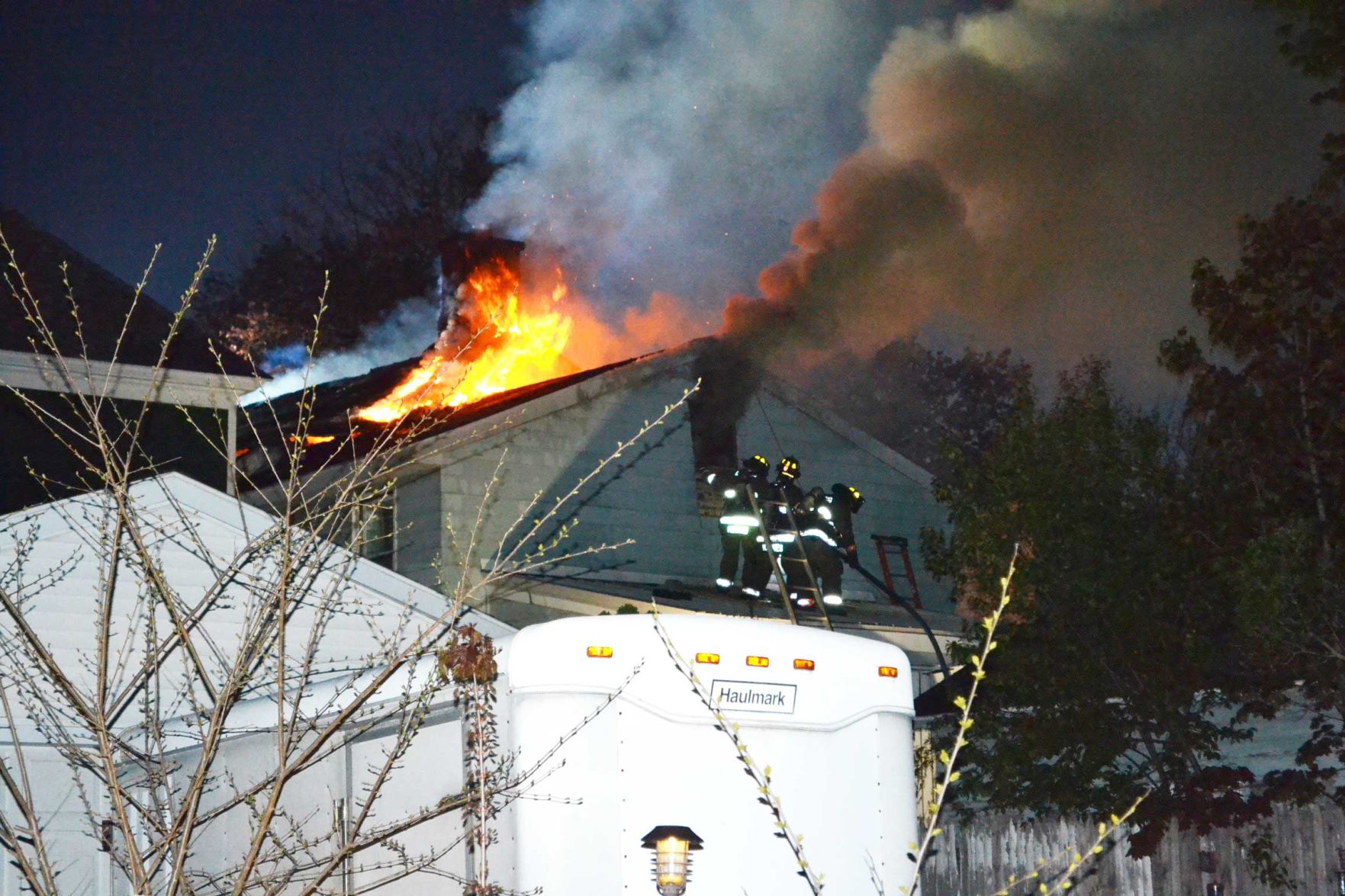 Fire rips through west side residence